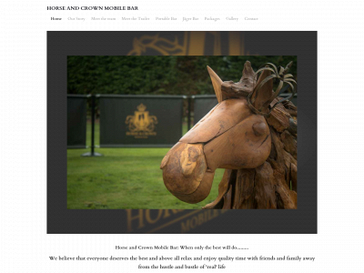 www.horseandcrownmobilebar.co.uk snapshot