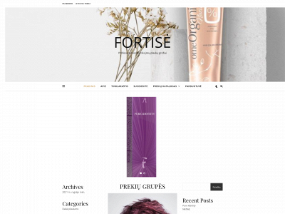fortise.lt snapshot