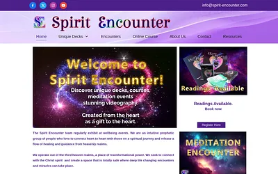 spirit-encounter.com snapshot