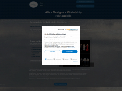 alisadesigns.fi snapshot