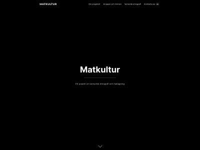 matkultur.one snapshot
