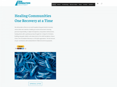firmfoundationrecovery.org snapshot