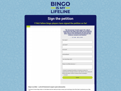 bingoismylifeline.co.uk snapshot