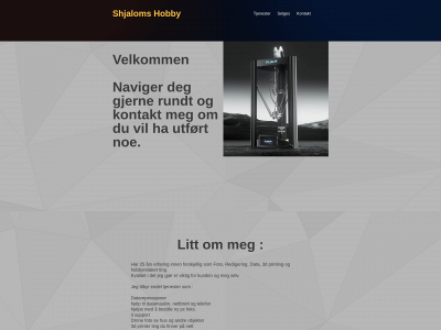 shjalomhobby.no snapshot