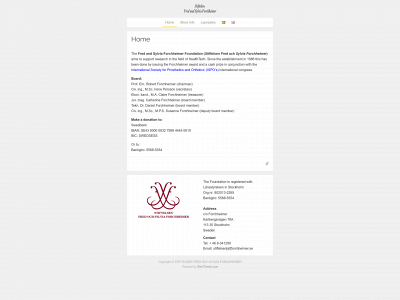 forchheimer.se snapshot