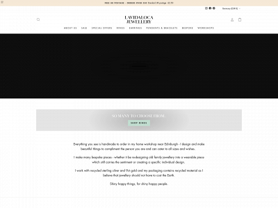 lavidalocajewellery.com snapshot