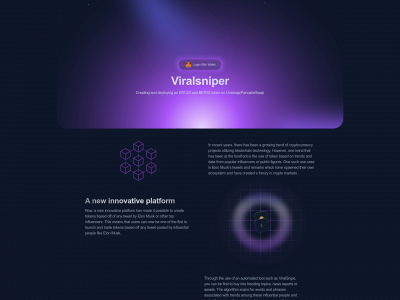 viralsniper.io snapshot