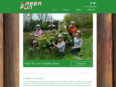 laserfunwales.co.uk snapshot