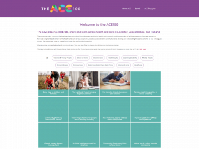 ace100.co.uk snapshot