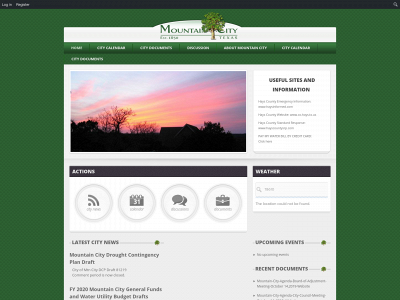 mountaincitytx.com snapshot