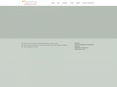 physiotherapie-hamburgaltona.de snapshot