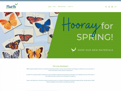 mustbemontessori.com snapshot