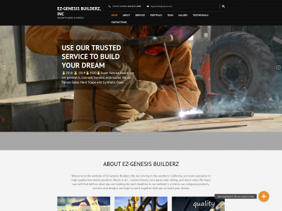 ez-gensisbuilderz.com snapshot