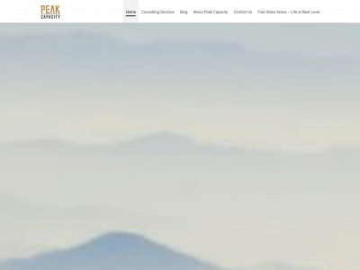 peakcapacitypractice.com snapshot