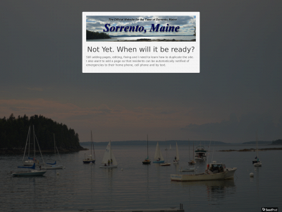sorrentomaine.org snapshot
