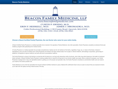 beaconfamilymedicine.com snapshot