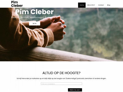 cleber.nu snapshot