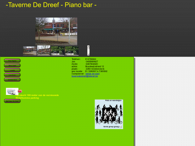 dedreefpianobar.be snapshot