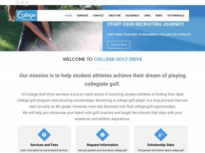 collegegolfdrive.com snapshot