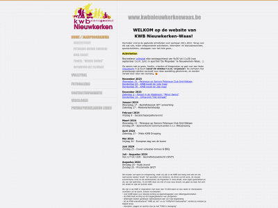 kwbnieuwkerkenwaas.be snapshot