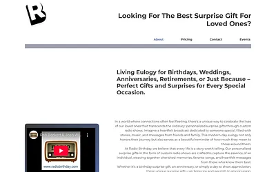radiobirthday.com snapshot