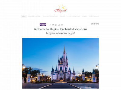 magicalenchantedvacations.com snapshot