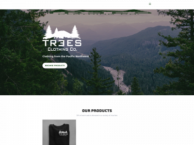 tr3esclothing.com snapshot
