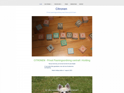 citronenprivatpasningsordning.dk snapshot