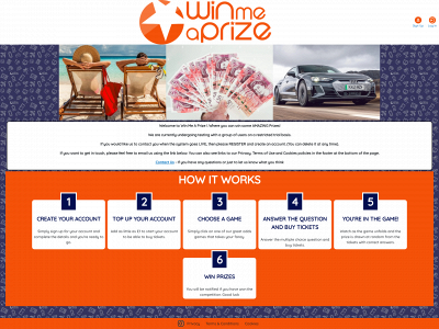 winmeaprize.com snapshot