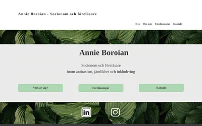 annieboroian.se snapshot
