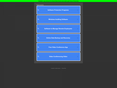 copy-write.org snapshot