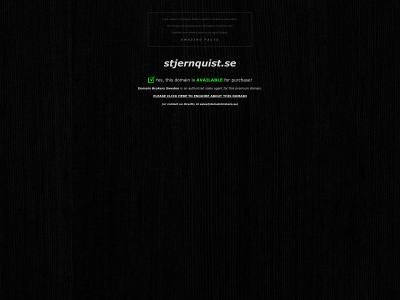 stjernquist.se snapshot