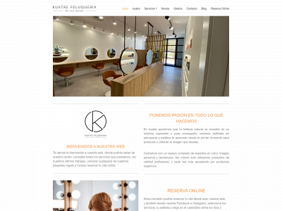 kuatrepeluqueria.com snapshot