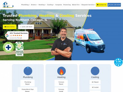 www.aquaplumbingservices.com snapshot