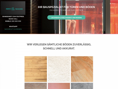 perfekte-böden-und-türen.de snapshot
