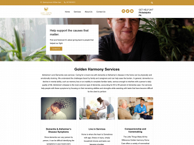www.golden-harmony.com snapshot