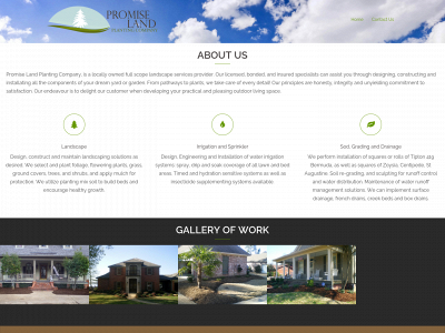promiselandplanting.com snapshot