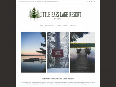 littlebasslakeresort.com snapshot
