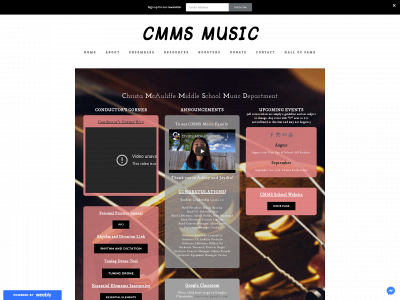 www.cmmsmusic.net snapshot