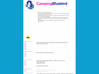 campingbluebird.dk snapshot