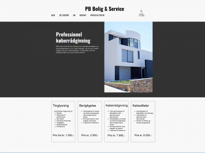 pb-boligservice.dk snapshot