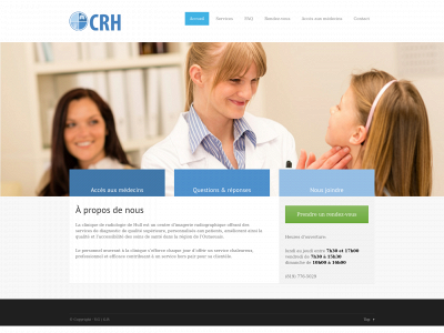 radiologie-crh.com snapshot