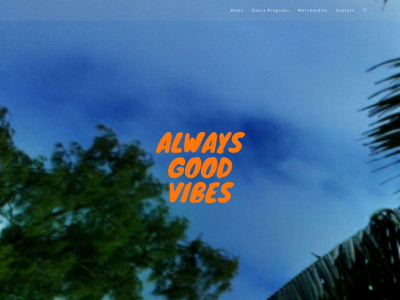 alwaysgoodvibesto.com snapshot