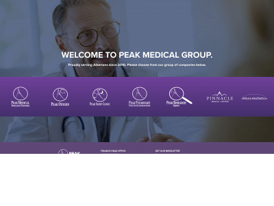 peakmedicalgroup.ca snapshot