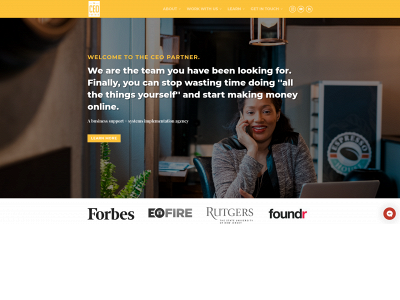 theceopartner.com snapshot