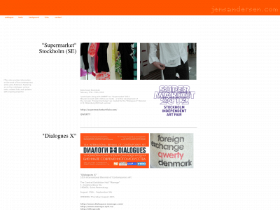 jensandersen.com snapshot