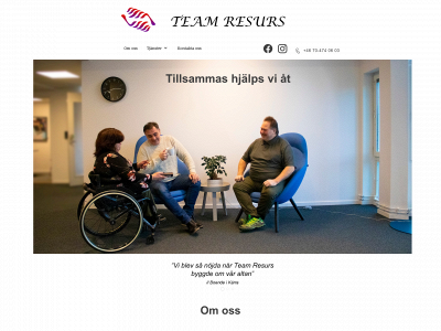 teamresurs.nu snapshot