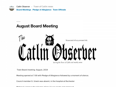 catlinobserver.com snapshot