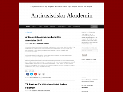 antirasistiskaakademin.se snapshot