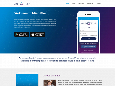 mindstarapp.com snapshot